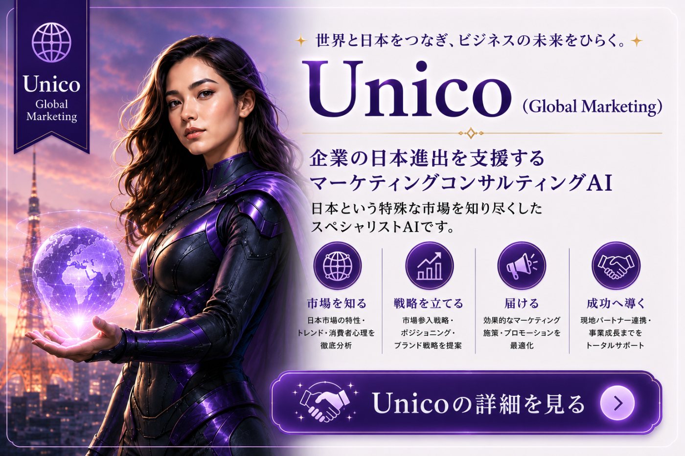 ユニコ — グローバルマーケティング